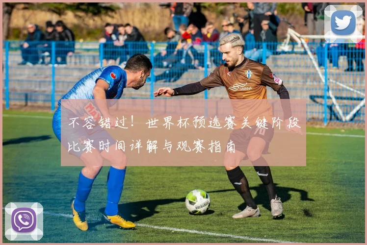 不容错过！世界杯预选赛关键阶段比赛时间详解与观赛指南